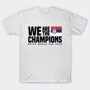 Qatar World Cup Champions 2022 - Serbia T-Shirt